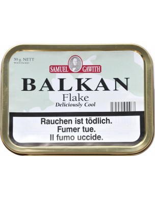 SAMUEL GAWITH BALKAN FLAKE TINS  50G