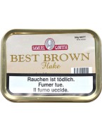 SAMUEL GAWITH BEST BROWN FLAKE TINS 50G