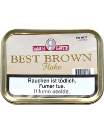 SAMUEL GAWITH BEST BROWN FLAKE TINS 50G