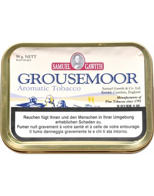 SAMUEL GAWITH GROUSE-MOOR MIXTURE TINS 50G